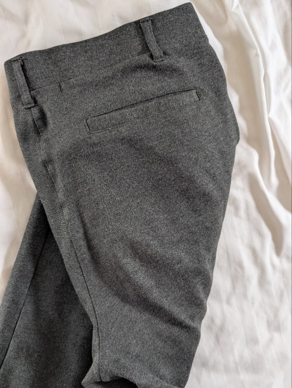 Quince Ultra-Stretch Ponte Straight Leg 4-Pocket Pants - M (30" Inseam) - Picture 5 of 12